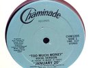 JANUARY 20-TOO MUCH MONEY ('83 CHAMINADE PRIV PRESS ELECTRO/FUNK VG+ XENIA, OH)