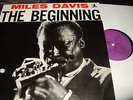 MILES DAVIS : THE BEGINNING LP 1965 PRESTIGE SABA 7221 GERMANY