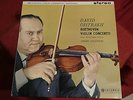 DAVID OISTRAKH Beethoven: Violin Concerto COLUMBIA Orig UK SAX b/s ED1 1959 t/s