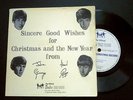 The Beatles Christmas Record 1963 flexi fan club EXC