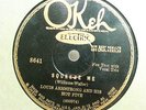LOUIS ARMSTRONG & HIS HOT FIVE Squeeze Me/Two Deuces OKEH 8641 EE+ 78RPM HEAR