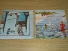 2 x GENESIS - FOXTROT & TRESPASS VINYL LPs CHARISMA CHC12 CAS1058 PETER GABRIEL