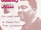 CHARLEY PRIDE I'm just me Norway-only PIC SLEEVE 1971 RARE funk soul