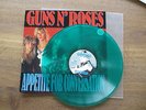 GUNS N ROSES 1989 APPETITE FOR CONVERSATION INTERVIEW RARE 1ST PRESS GREEN VINYL