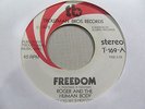 ROGER TROUTMAN AND HUMAN BODY Freedom 45 TB Dayton funk 70s VG++ Zapp