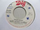 FRIDAY SATURDAY & SUNDAY Potato Salad 45 DIG promo 70s funk RARE  nice VG++
