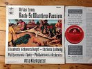 SAX 5253 1st NM  Bach Arias from St. Matthew Passion KLEMPERER LUDWIG
