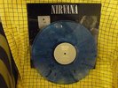 Nirvana LP Bleach Blue/Clear SPLATTER VINYL VERY RARE MINT Foo Fighters