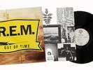 R.E.M. LP OUT OF TIME, PICTURED INNER with CREDITS, GERMAN PRESS, EX+ CONDITION