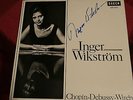 INGER WIKSTROM Debussy, Chopin & Wirén DECCA Orig Germany LXT 1960's Export only