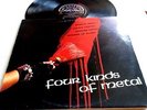 FOUR KINDS OF METAL - RARE 89 ITA 4 METAL. BANDS PAUL CHAIN DEATH SS M/EX(+)