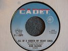 NORTHERN SOUL 45 Jean DuShon All Of A Sudden My Heart Cadet 5545 DJ M- HEAR MP3