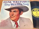 Hank Williams Sing Me A Blue Song MGM E3560 Early Country Western LP