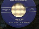 ELROY PEACE BOW RIBBONS QUICK LIKE ORIG 1959 ROCKABILLY 45 on TRANS-CONTINENTAL