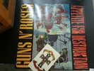 GUNS & ROSES APPETITE FOR DESTRUCTION ORIGINAL COVER PROMO STICKER 1ST PRESS