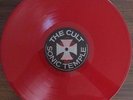 THE CULT - SONIC TEMPLE - UK 1989 LP - COLOURED RED VINYL
