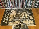 The Pop Group Tolerate Mass Murder LP 1980 EX w/RARE Poster 1st Press Slits Wire