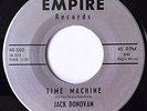 Rockabilly Sci-Fi Rocker 45 JACK DONOVAN “Time Machine” EMPIRE (D.C.) ’59 HEAR