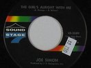 Northern Soul 45 - Joe Simon - The Girl's Alright With Me - SS7 - VG+ mp3