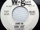 RONNIE SAVOY Loving you Memories linger NORTHERN soul PROMO 45 on Wingate e6865