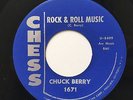 NM 1959 ROCK 45 / CHUCK BERRY / ROCK & ROLL MUSIC / BLUE FEELING / CHESS 1671