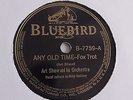 Art Shaw - 78rpm single 10-inch – BLUEBIRD #B-7759 vocal by Billie Holiday
