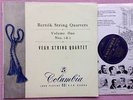 VEGH STRING QUARTET Bartok String Quartets  ORIG Columbia 33CX 1245 UK-1950s NM-