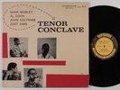 TENOR CONCLAVE Hank Mobley John Coltrane PRESTIGE LP VG++ mono W. 50th