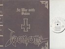 Venom - At War With Satan - Heavy Metal LP - Shrink - Lyrics Insert -U.K. Import