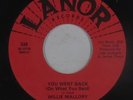 Northern Soul 45 - Willie Mallory - You Went Back - Lanor - VG++ mp3