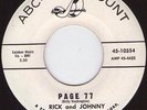 RICK and JOHNNY Page 77 ABC POPCORN NORTHERN SOUL Hear It