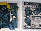 MONSTER SQUAD Wolfman Variant 7” BRONZE/BROWN SPLATTER VINYL Mondo Gary Pullin