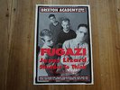 FUGAZI /Jesus Lizard / LEATHERFACE original Gig Poster BRIXTON 1992 Dischord Rar