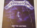 Metallica Ride The Lightning 1984 LP Vinyl NM- Roadrunner RR 9848 Fight Fire