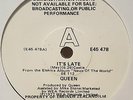QUEEN - IT'S LATE - SHEER HEART ATTACK - RARE 1977 NZ DEMO 45 -