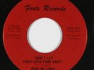 Soul Funk 45 GENE WILLIAMS Don't Let Your Love Fade Away on Forte VG++