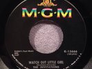 THE INVITATIONS WATCH OUT LITTLE GIRL / MYSTERY #K-13666 US BLAC  K LABEL MINT