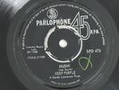 DEEP PURPLE hush VERY RARE 1968 SOUTH AFRICA PARLOPHONE 7
