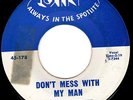 MARGO WHITE - JIN 45 Louisiana - DON'T MESS WITH MY MAN & HAD YOUR CHANCE - HEAR