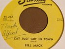 Original Rockabilly  Starday 252  45 Rpm Bill Mack  Cat Just Got In Town  VG++