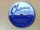THE FLAMINGOS 78 on CHANCE Golden Teardrops GREAT COPY rare Original
