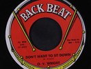 O.V. WRIGHT: Don't Want To Sit Down 45 Soul