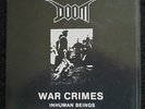 DOOM - War Crimes Inhuman Beings L.P. PUNK CRASS ANTISECT KBD RARE