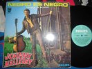 JOHNNY HALLYDAY,RARE,LP, VENEZUELA, NEGRO ES NEGRO, PHILIPS MONO,VG+++,LISTEN