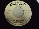 BILLY STRANGE - THE MUNSTERS & GOLDFINGER VG 45 RPM PROMO CRESCENDO 334 RECORD