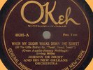 jazz 78 JOHNNY De DROIT & NEW ORLEANS ORCH. Okeh 40285 