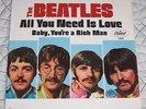 THE BEATLES All You Need Is Love ORIGINAL 1967 Picture Sleeve w/ 45 RPM