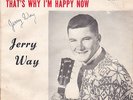 RARE TEEN w. PIC SLEEVE Jerry Way – Castaway Of Love on COULEE ?? HEAR ??