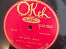 Okeh 45158 Scottsdale String Band HOP LIGHT LADIES  mandolin-guitar 78 rpm E-