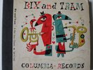BIX and TRAM 78 Record Album Columbia C-144 JIM FLORA Cover Art BEIDERBECKE